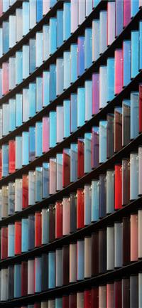 colorful glass windows wallpaper