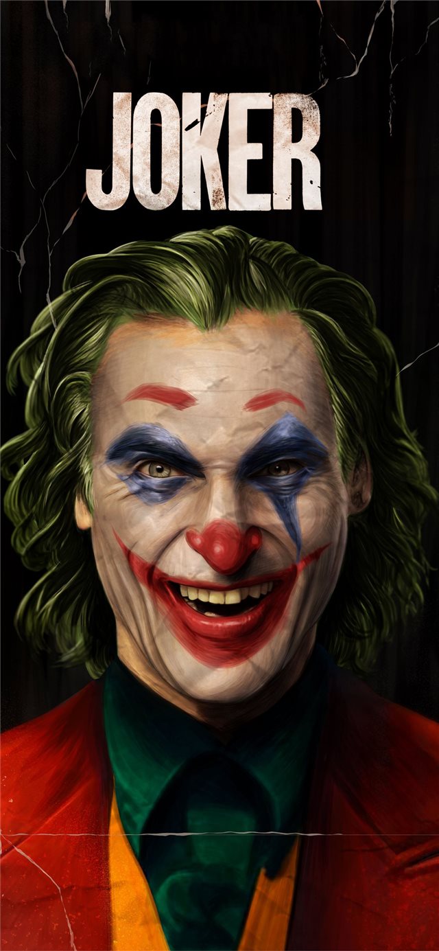 1125x2436 5k joker joaquin phoenix 2019 -  iPhone X Wallpaper
