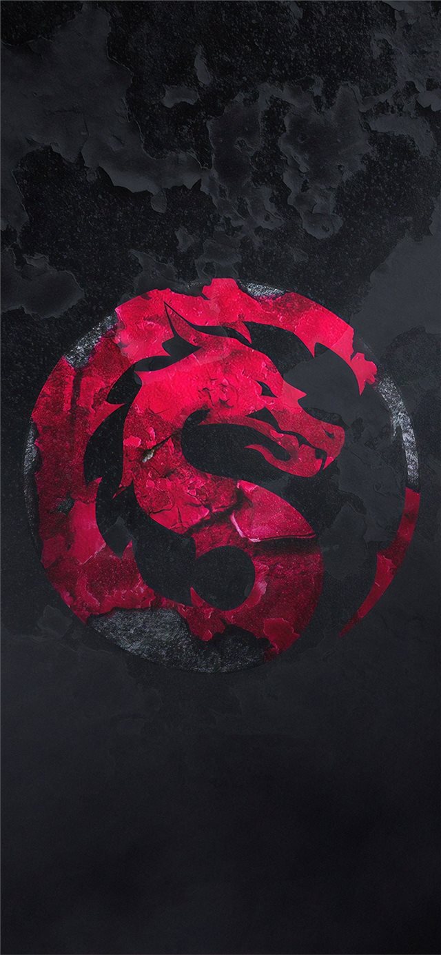 1125x2436 mortal kombat game art - logo iPhone X Wallpaper