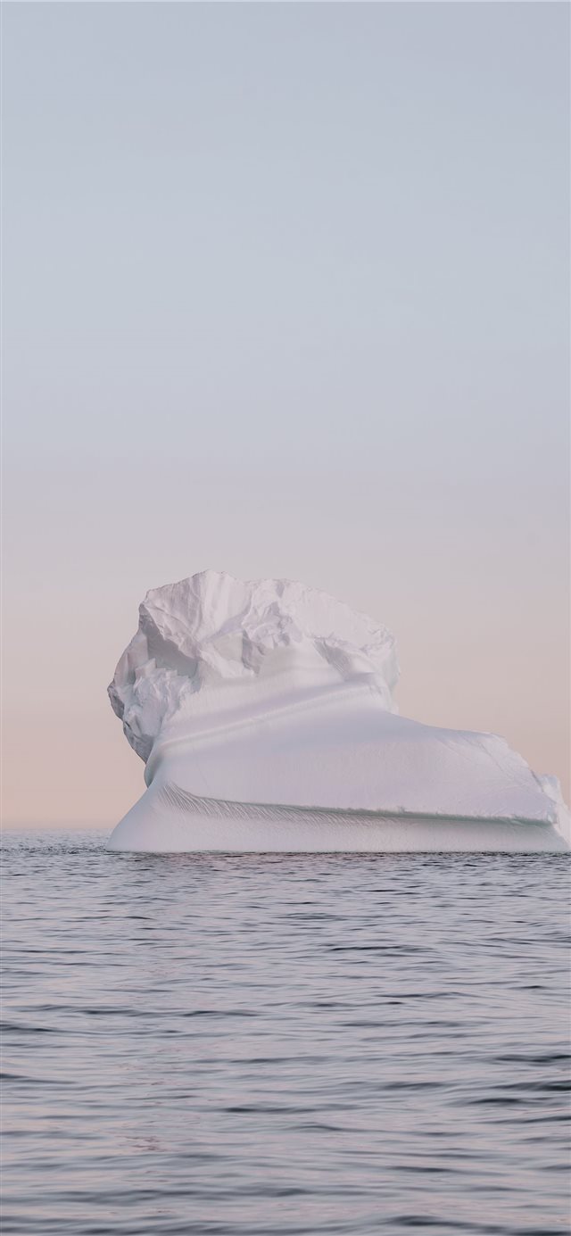 1125x2436 ice berg during daytime - winter iPhone X Wallpaper