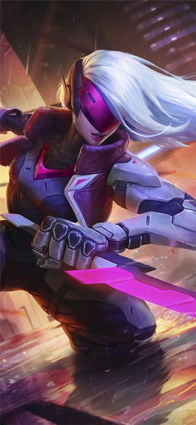 1125x2436 project katarina league of legends 4k - league of legends iPhone X Wallpaper