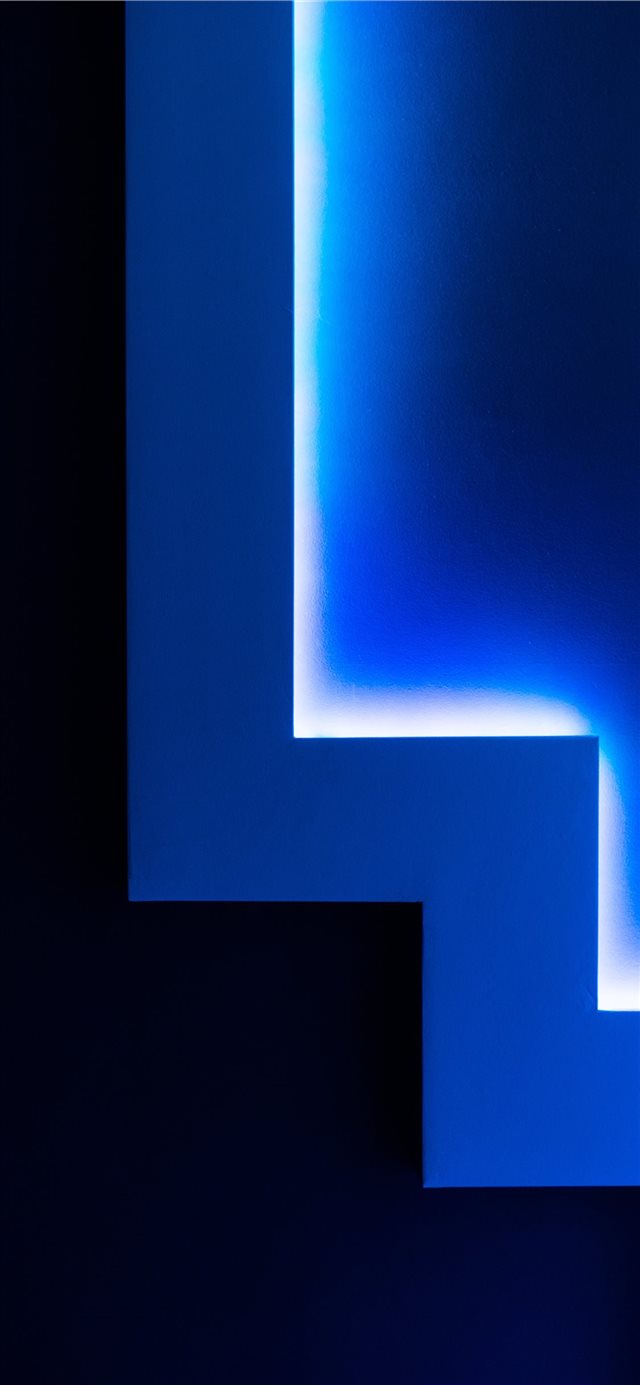 1125x2436 Abluestract - neon iPhone X Wallpaper