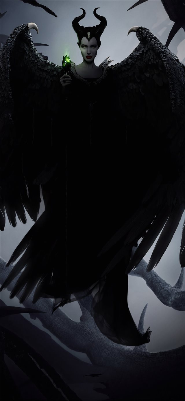 1125x2436 maleficent mistress of evil 2019 imax - maleficent iPhone X Wallpaper