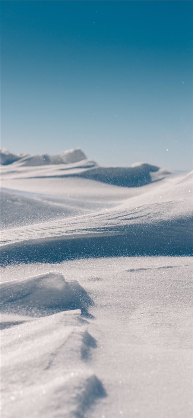 1125x2436 white sand - snow iPhone X Wallpaper