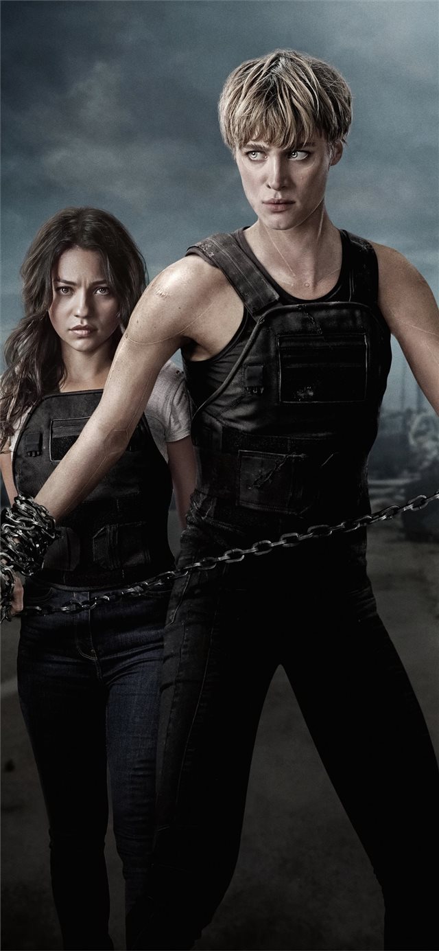 1125x2436 2019 terminator dark fate movie 4k - terminator 6 iPhone X Wallpaper
