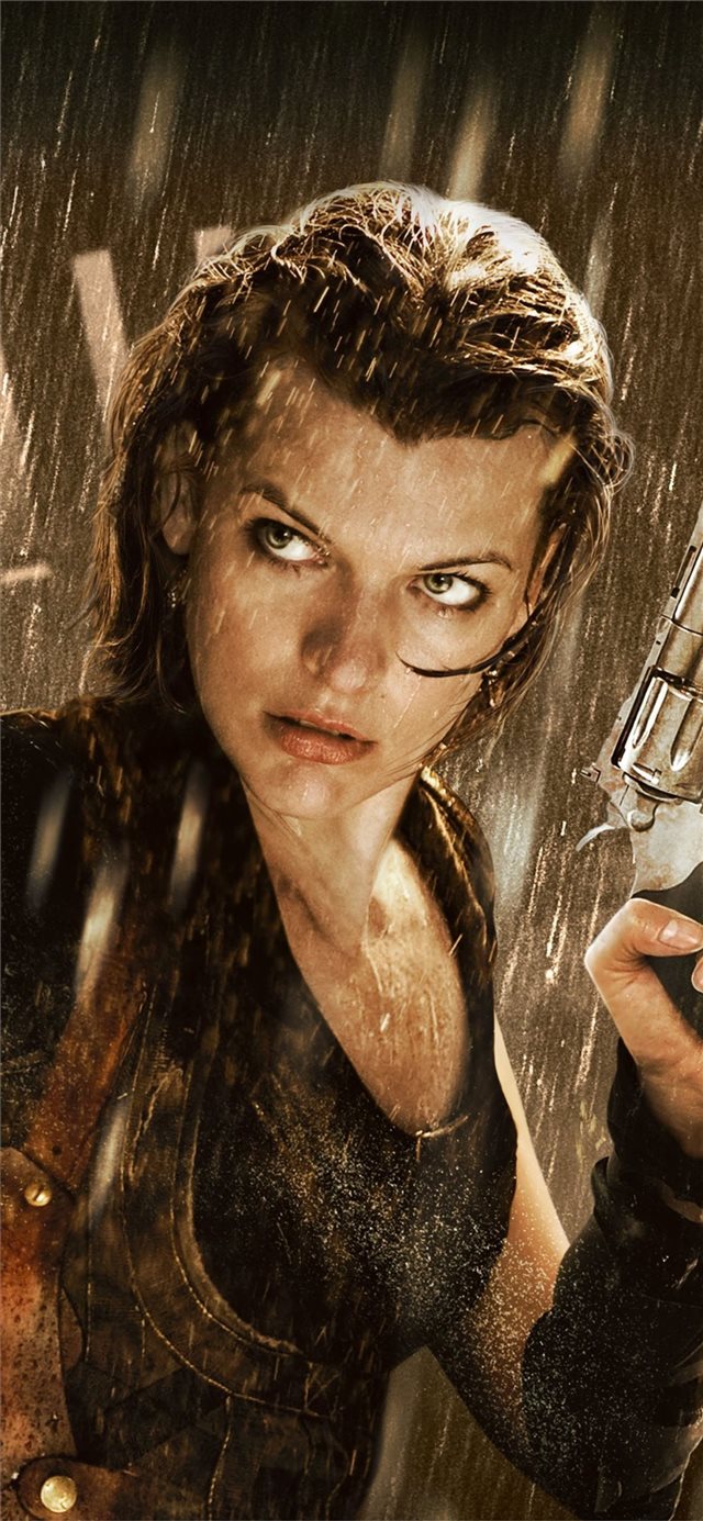 1125x2436 resident evil afterlife 5k - resident evil iPhone X Wallpaper