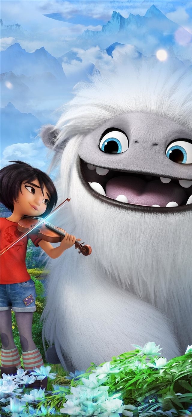 1125x2436 abominable movie 4k -  iPhone X Wallpaper