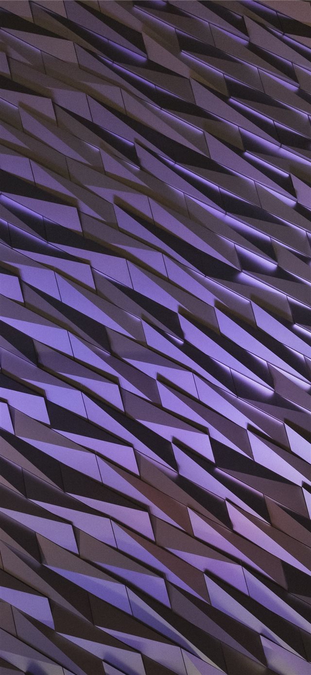 1125x2436 purple blocks wallpaper - city iPhone X Wallpaper