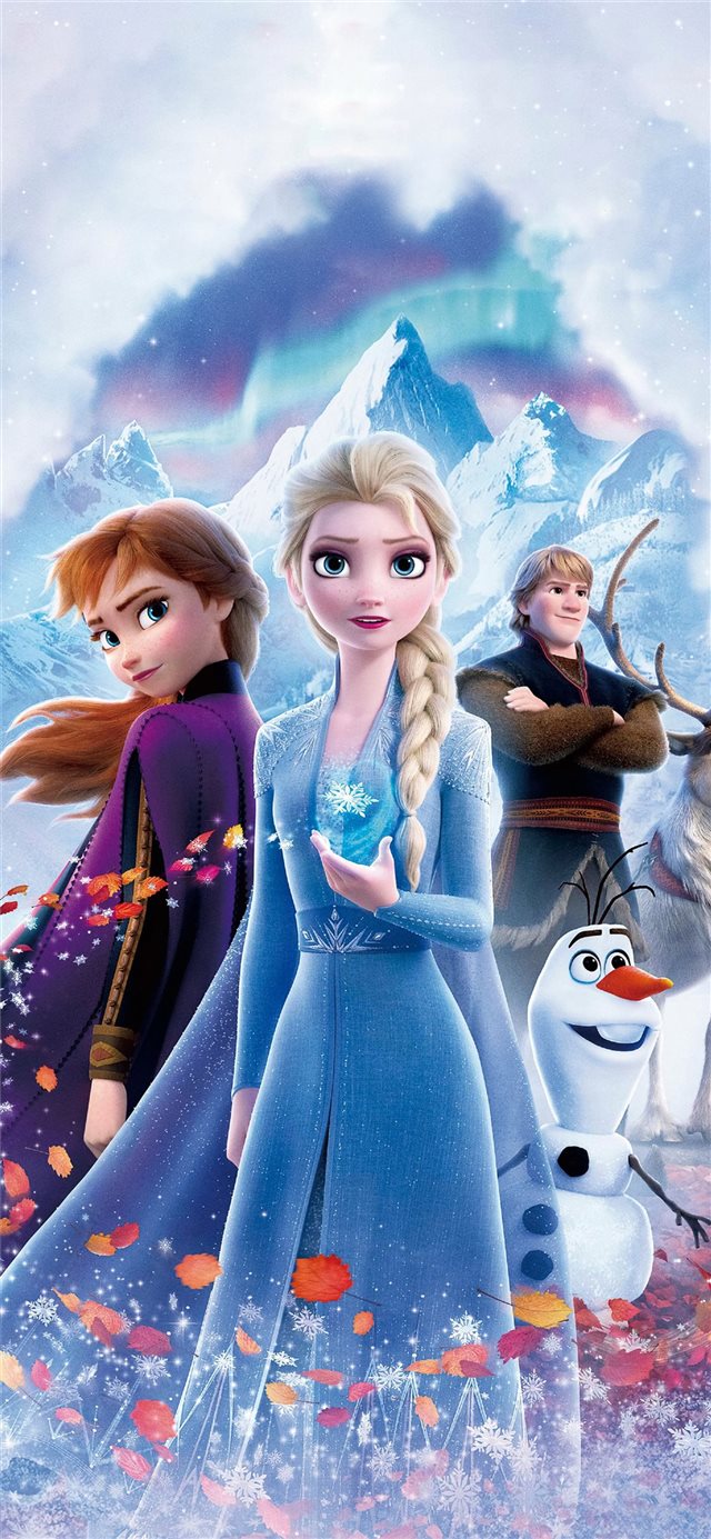 1125x2436 frozen 2 poster 4k -  iPhone X Wallpaper