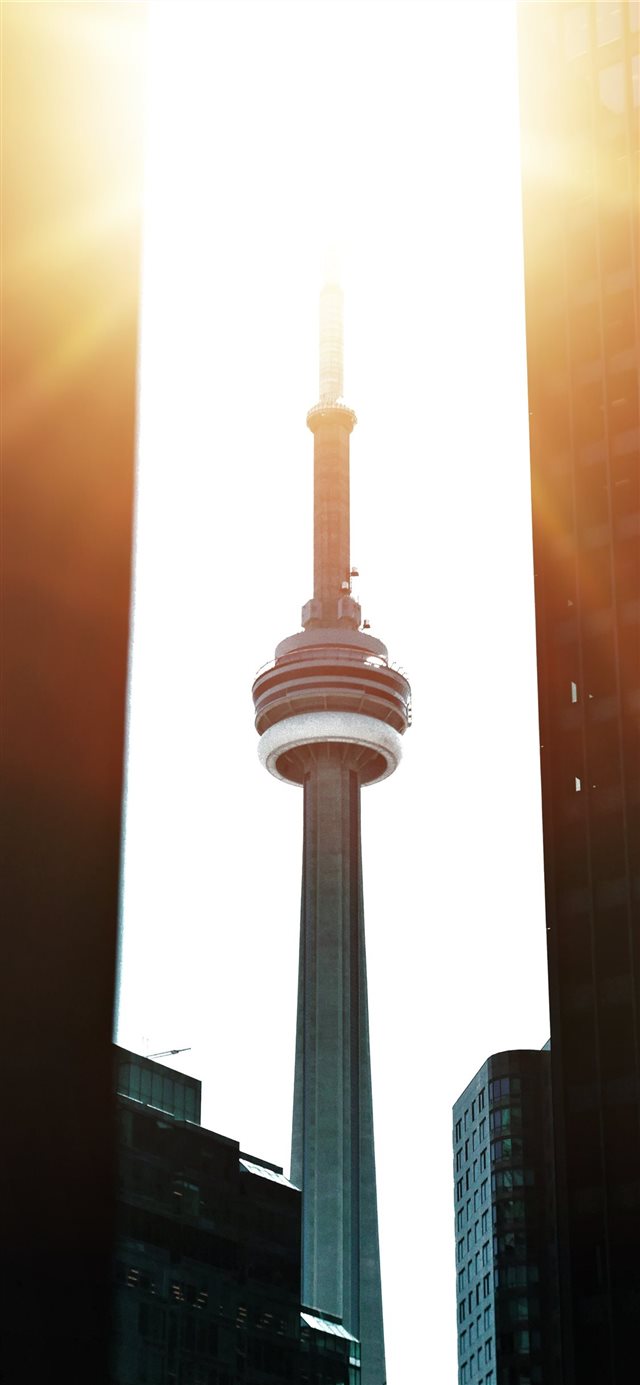 1125x2436 Heaven s Gate - city iPhone X Wallpaper