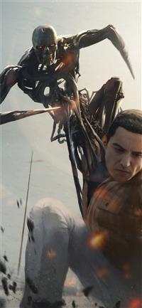 2019 terminator dark fate art wallpaper