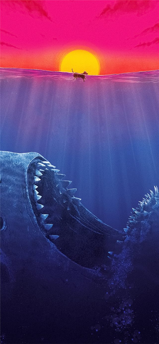 1125x2436 the meg poster 4k -  iPhone X Wallpaper