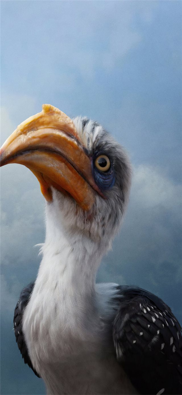 1125x2436 john oliver as zazu in the lion king 2019 4k - disney iPhone X Wallpaper