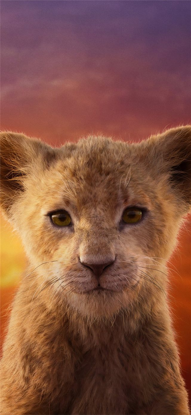 1125x2436 shahadi wright joseph as nala the lion king 2019 4... - lion iPhone X Wallpaper