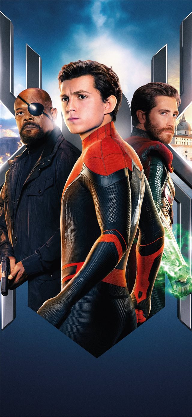 1125x2436 2019 spiderman far from home - spiderman iPhone X Wallpaper