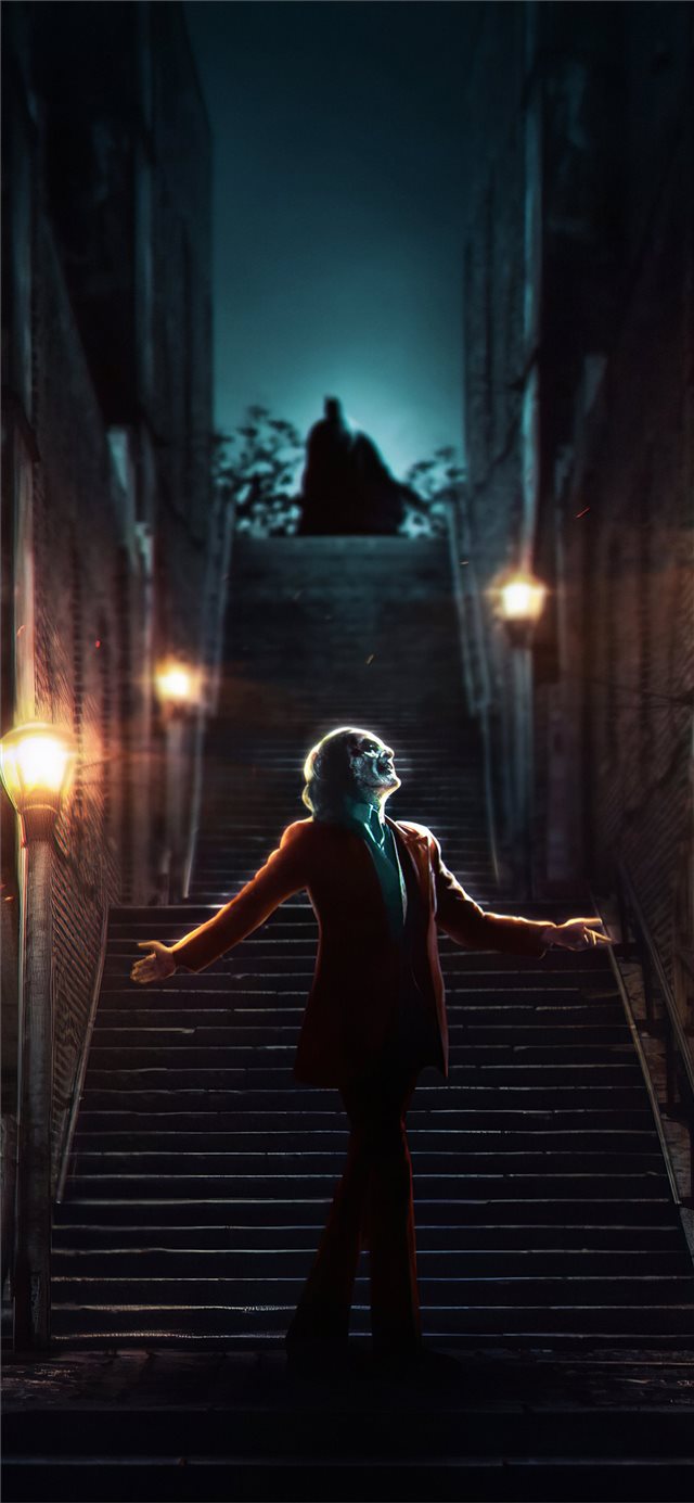 1125x2436 joker 2019 4k -  iPhone X Wallpaper