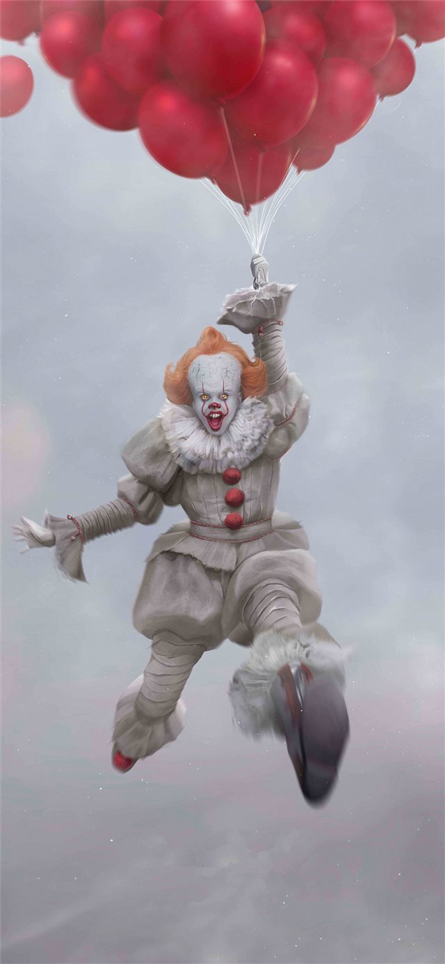 1125x2436 pennywise 8k - 8k iPhone X Wallpaper