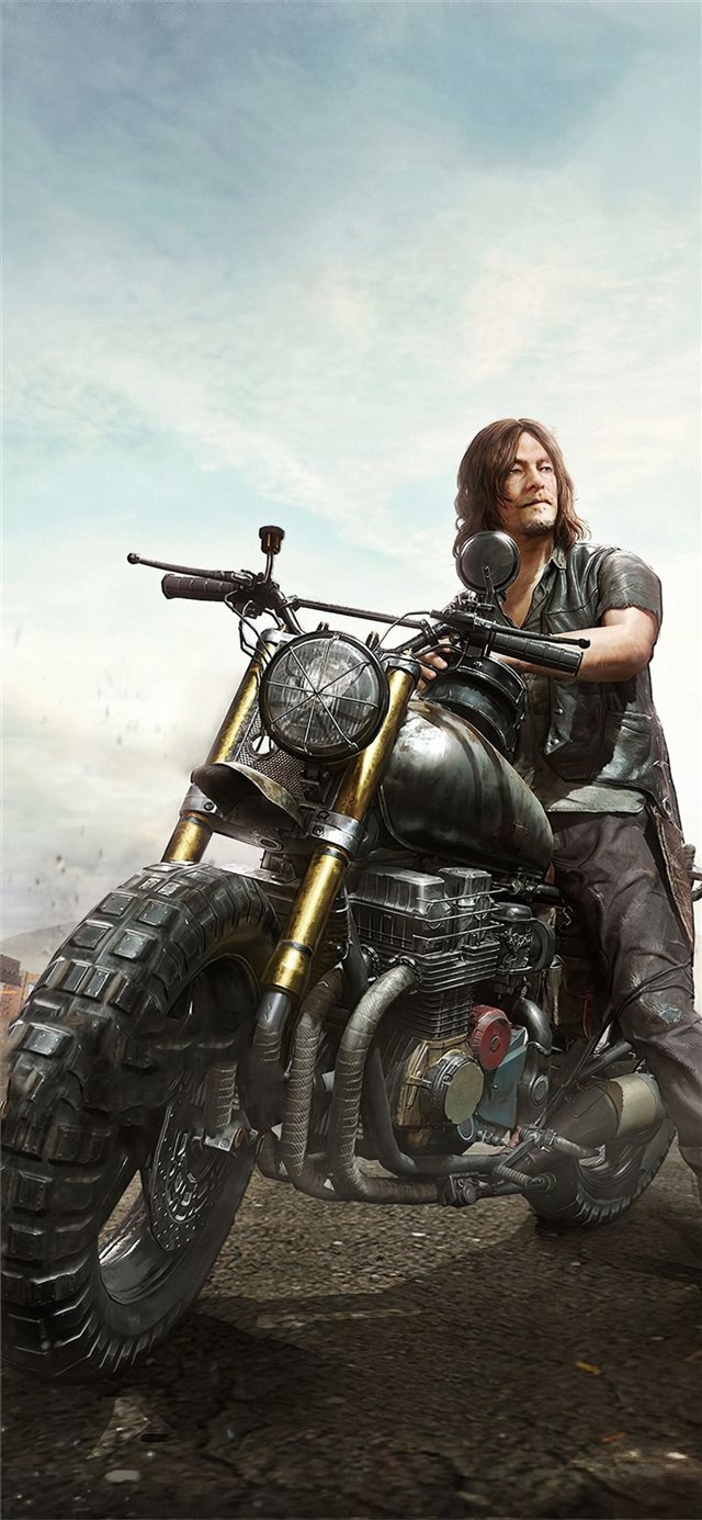 1125x2436 pubg walking dead 4k - ps games iPhone X Wallpaper