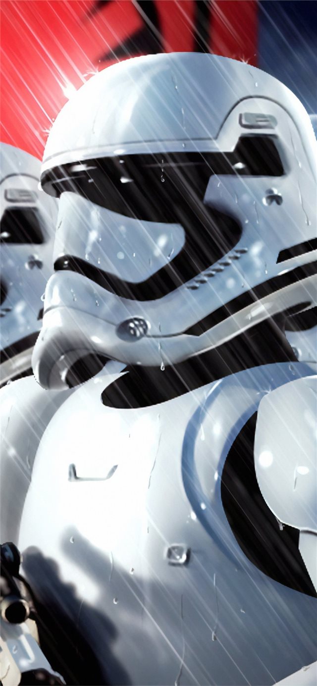 1125x2436 stormtroopers 4k art - star wars iPhone X Wallpaper