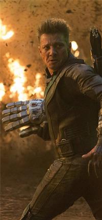 hawkeye in avengersendgame wallpaper