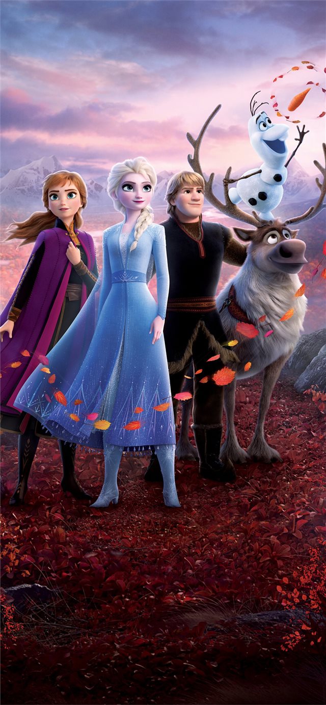 1125x2436 frozen 2 2019 5k movie - disney iPhone X Wallpaper