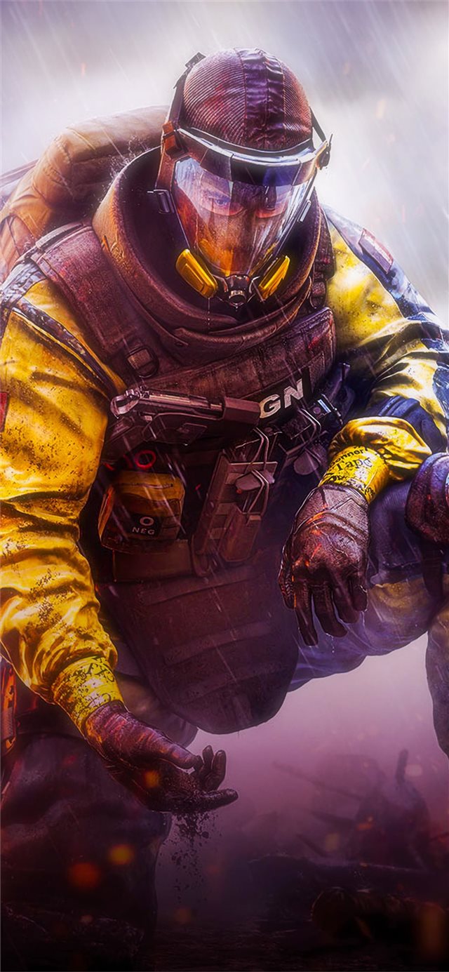 1125x2436 tom clancys rainbow sixsiege - ps games iPhone X Wallpaper