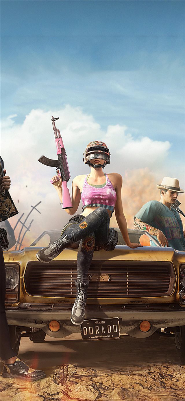 1125x2436 pubg warrior 4k - 2019 games iPhone X Wallpaper