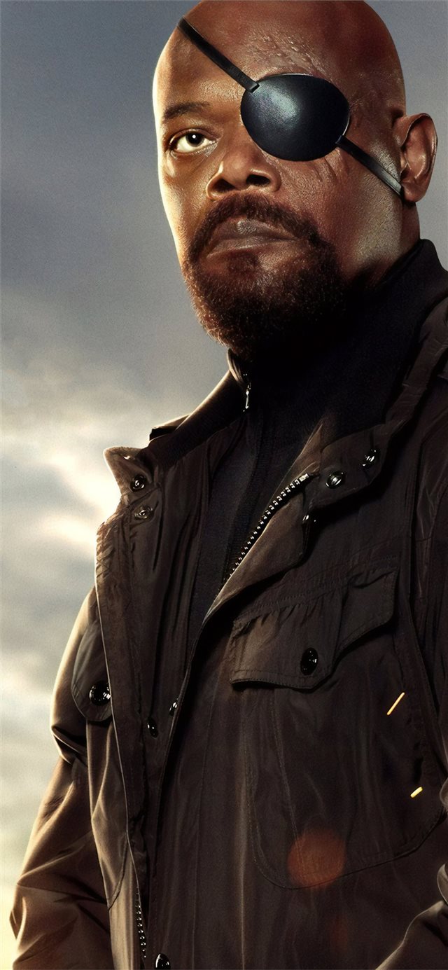 1125x2436 samuel l jackson as nick fury in spider man far fr... - spiderman far from home iPhone X Wallpaper