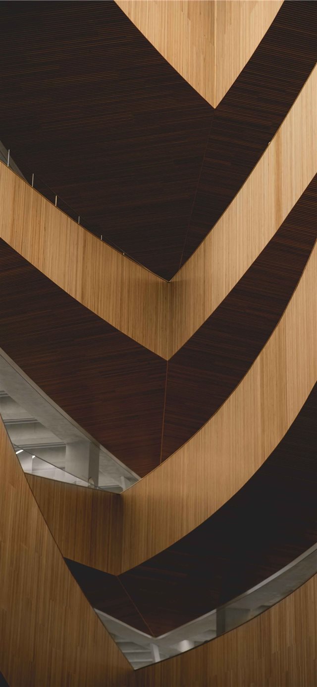 1125x2436 brown and white wooden wall decor - window iPhone X Wallpaper