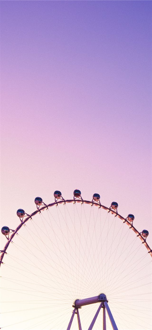 1125x2436 Ferris wheel - usa iPhone X Wallpaper