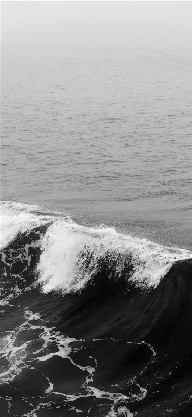1125x2436 sea waves during daytime - water iPhone X Wallpaper