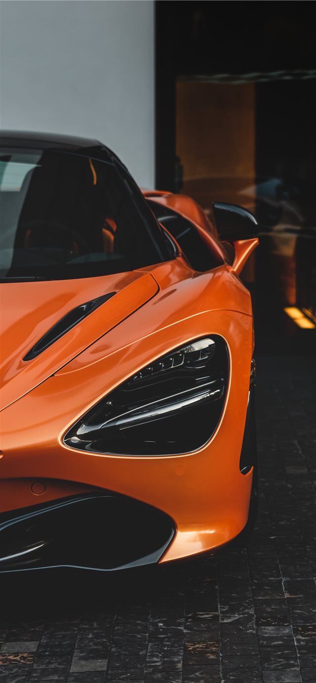 1125x2436 orange supercar - orange iPhone X Wallpaper