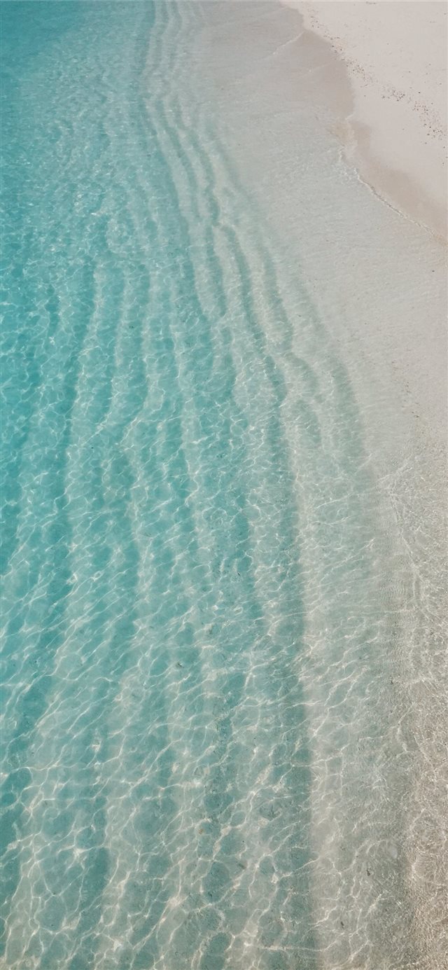 1125x2436 seashore at daytime - maldives iPhone X Wallpaper
