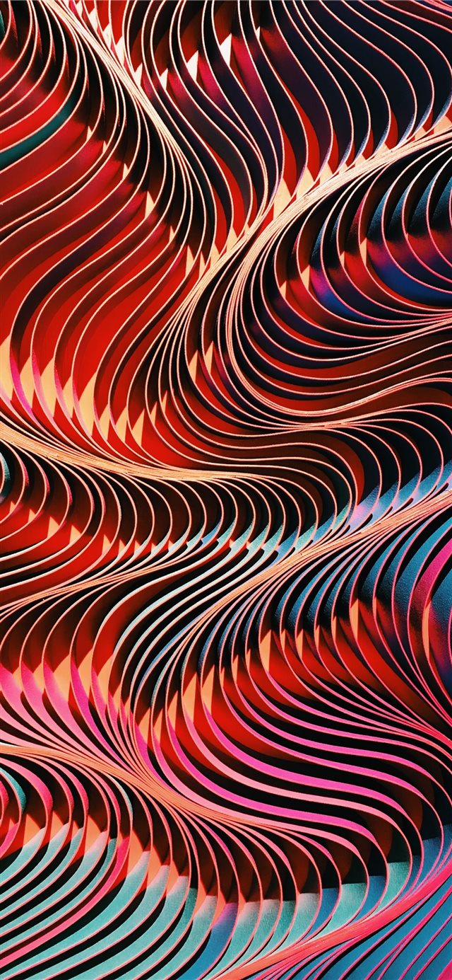 1125x2436 multicolored abstract illustration - pattern iPhone X Wallpaper