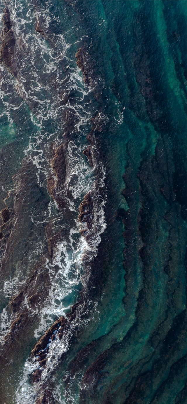 1125x2436 seashore - scenery iPhone X Wallpaper