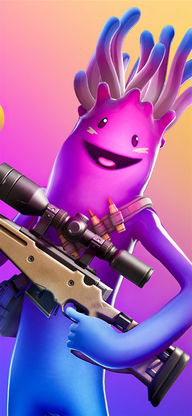 1125x2436 jellie fornite outfit 4k -  iPhone X Wallpaper