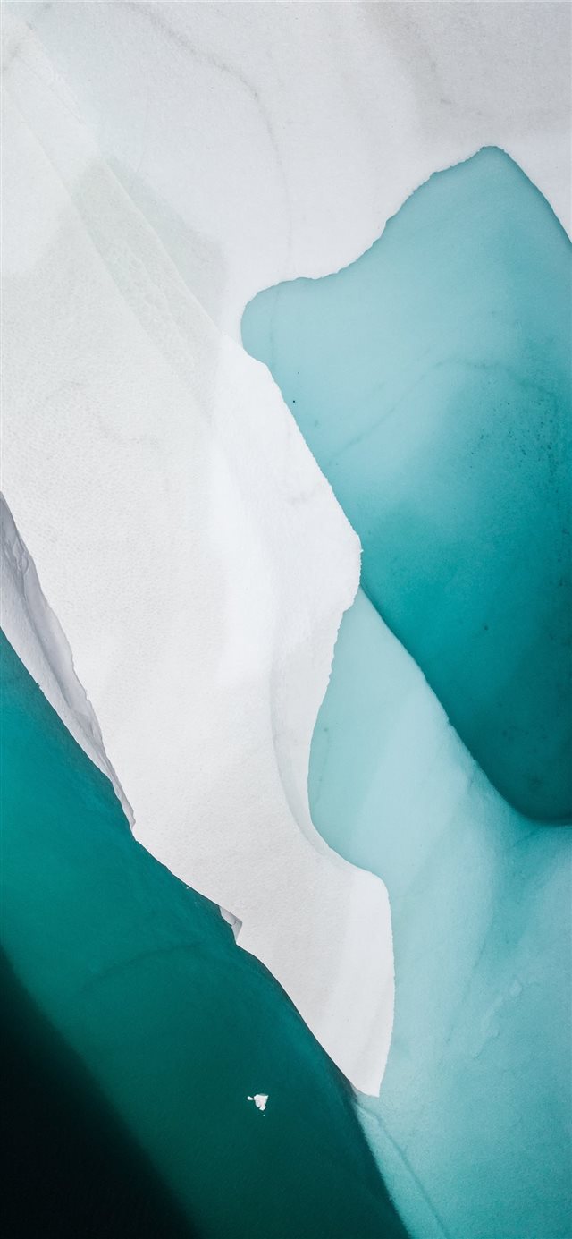 1125x2436 white cloth with teal stain - snow iPhone X Wallpaper