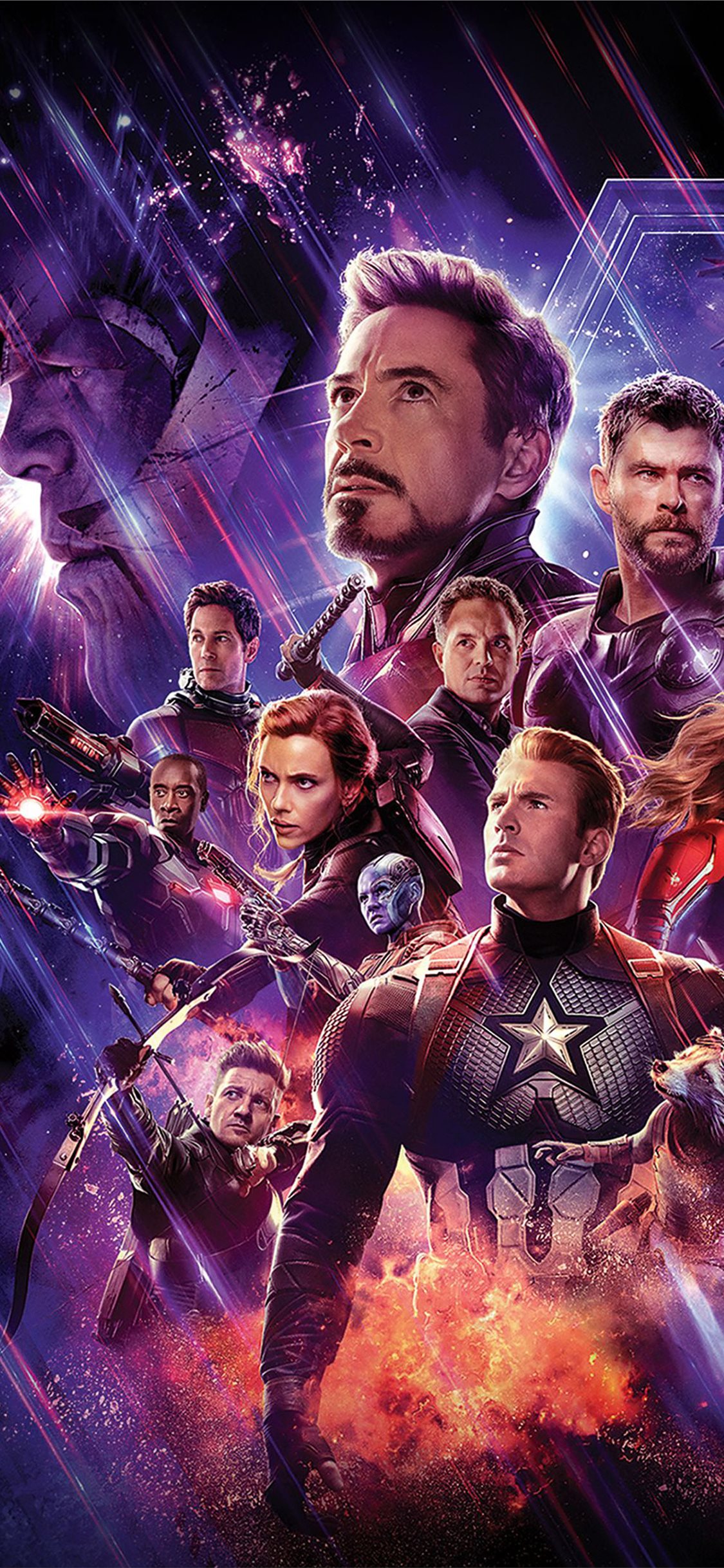 avengers end game 4k banner iPhone X Wallpapers Free Download