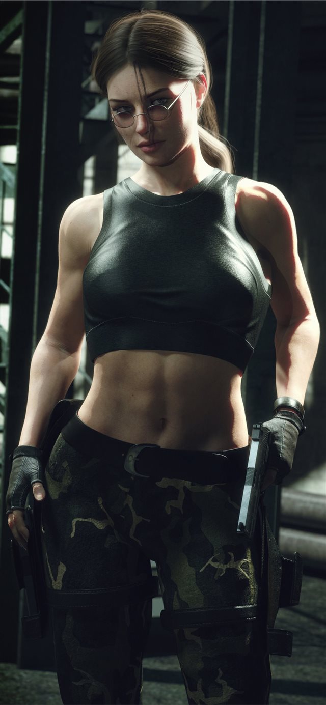 1125x2436 the angel of the darkness tomb raider 4k -  iPhone X Wallpaper