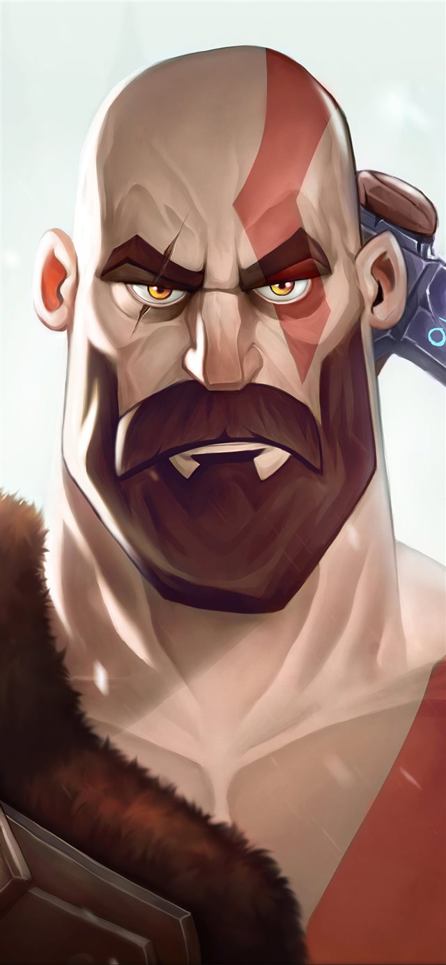 1125x2436 kratos4k 2020 -  iPhone X Wallpaper