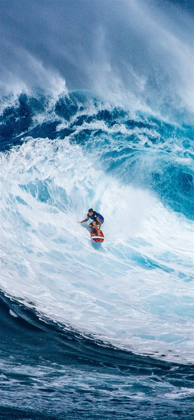 1125x2436 Apple ny58 wave surf summer sea nature - summer  for iPhone X Wallpaper