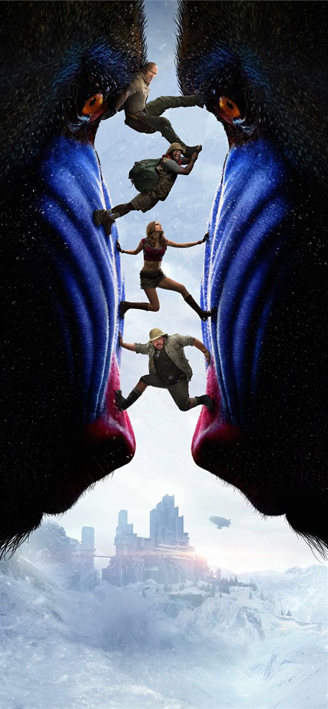 1125x2436 jumanji the next level 2019 5k -  iPhone X Wallpaper