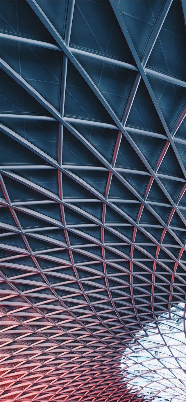 1125x2436 low angle photo of building structure - uk iPhone X Wallpaper