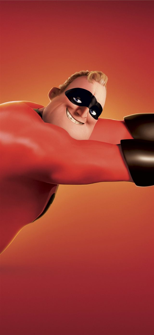 1125x2436 mr fat incredible 4k - animated movies iPhone X Wallpaper