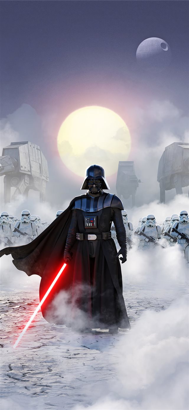 1125x2436 star wars imperial march 4k -  iPhone X Wallpaper