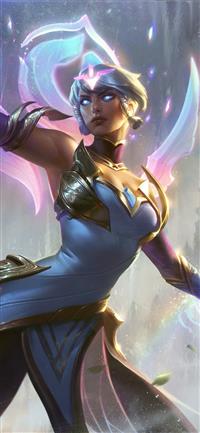 dawnbringer karma league of legends 8k wallpaper