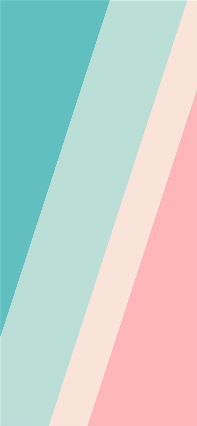 1125x2436 pink and teal striped textile - green iPhone X Wallpaper