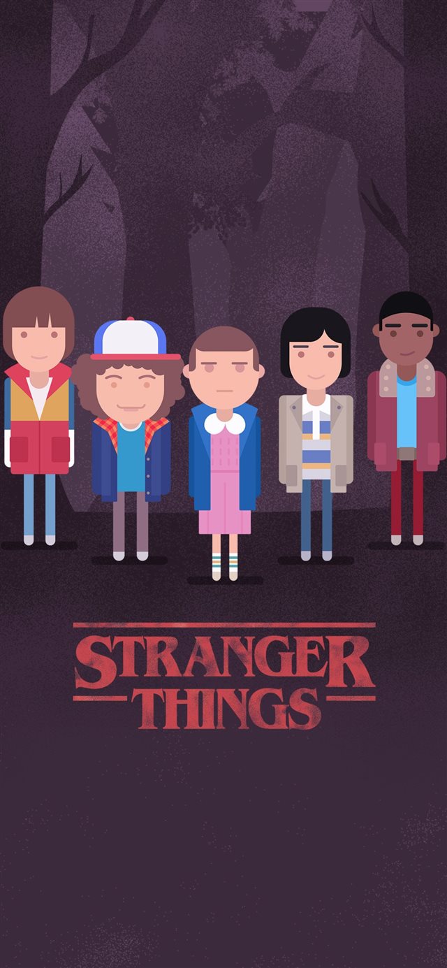 1125x2436 1125x2436 Stranger Things Minimalism 4k 10 HD 4k W... - trends iPhone X Wallpaper