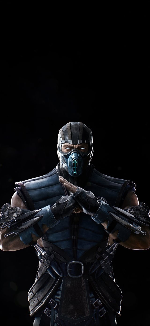 1125x2436 sub zero in mortal kombat 4k 2020 - 2019 games iPhone X Wallpaper