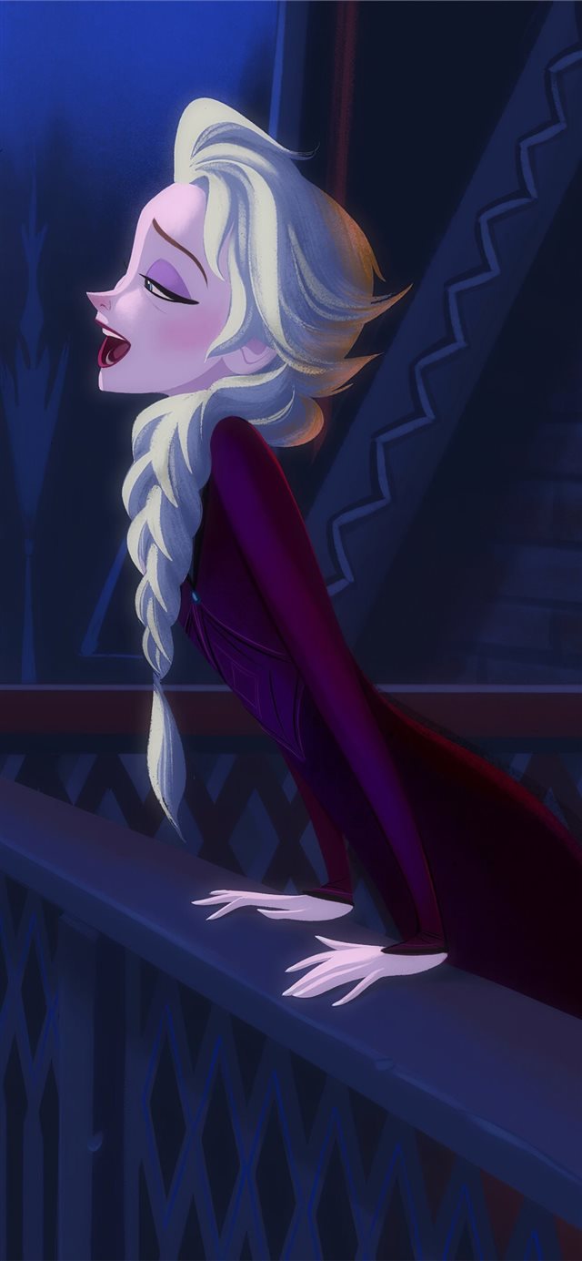 1125x2436 frozen 2 into the unknown 4k - digital art iPhone X Wallpaper